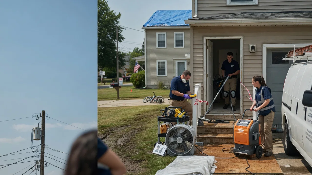 Water Damage Repair in Berwick, PA near me